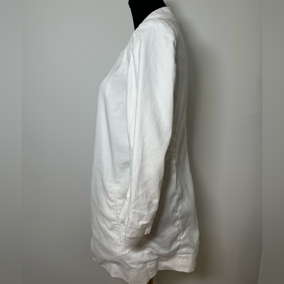 Aritzia Babaton White Linen Open Blazer - Picture 7 of 7